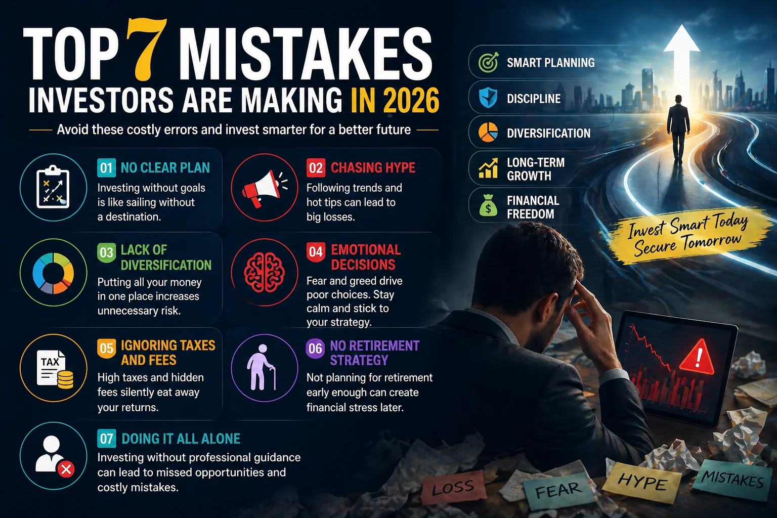 Top 7 Mistakes Investors