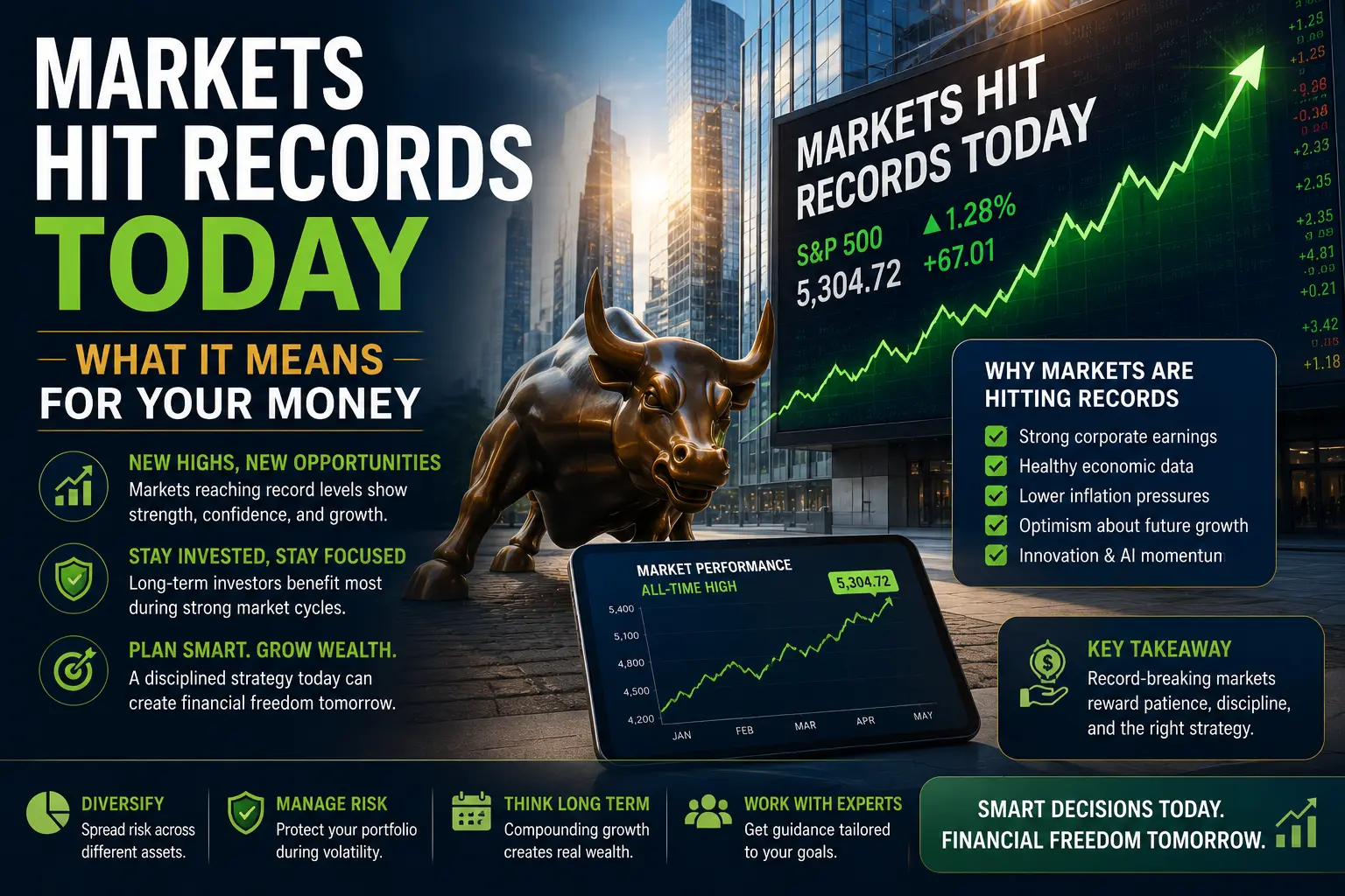 market hit record