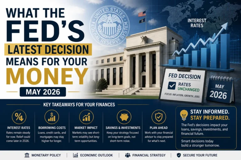 What the Fed’s Latest Decision Means for Your Money — May 2026